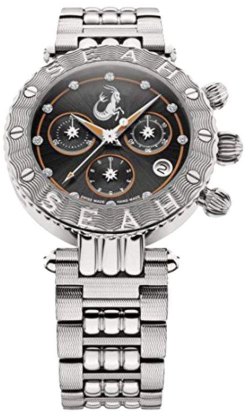 Men's Stone Studded Analog Watch SS-A-SS-CP
