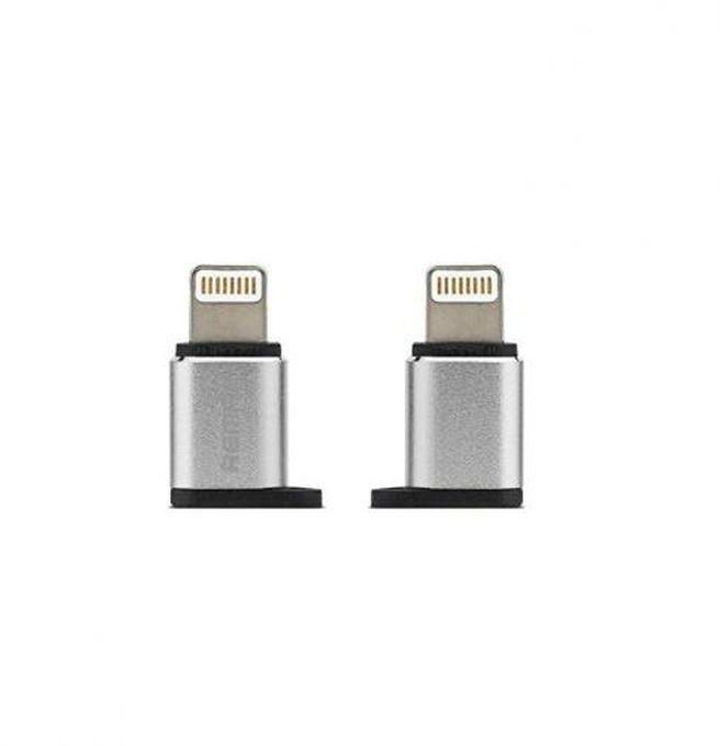 Remax Remax RA-USB2 - Micro USB To Lightning Adapter - Silver