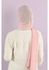 From Fatah Long Scarf Crepe Solid For Women (Pink)