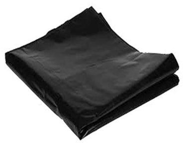 50-Piece Disposable Trash Bag Set Black 16 x 10 x 7inch