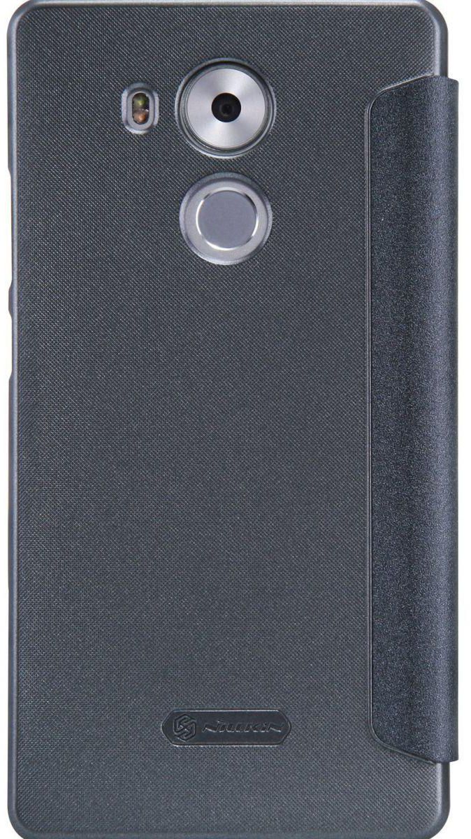 Huawei Mate 8 Case Cover , Nillkin , PU Leather Flip with Window , Black