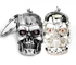 1 Piece Men's Genesis Terminator Skull Skeleton Head Carving Keychain Accessory