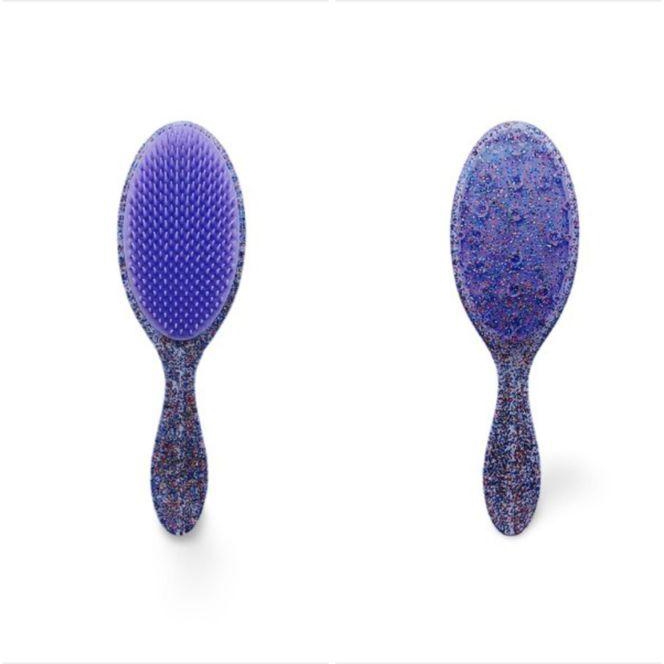 Hair Detangling Brush - Oval-Purple