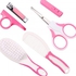 Baby Nail Care Multi Function Infant Finger Trimmer Set -Pink,(6 Piece).