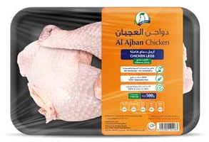 Al Ajban Fresh Chicken Whole Legs 500g