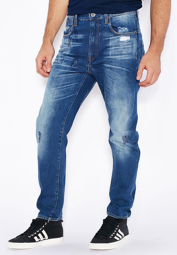 Arc 3D Slim Fit Mid Wash Jeans