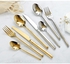 Mconcept-emall 4-Pieces Elegant Designed Metallic Finish Cutlery Set (4 Colors)