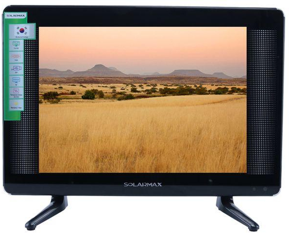 Solarmax 19" Digital LED TV DC/AC - Black