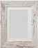 PLOMMONTRÄD Frame - white stained pine effect 13x18 cm