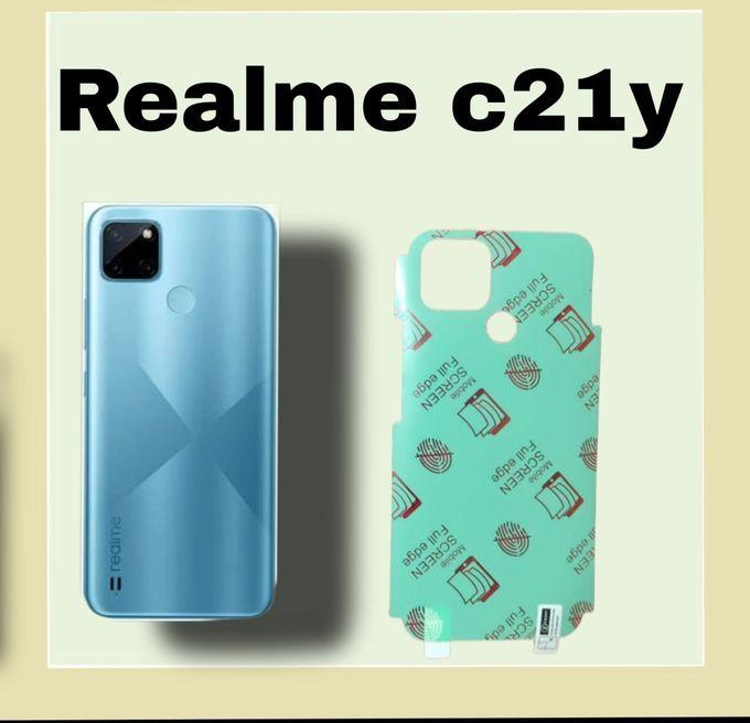 Gelatin Back Screen Protector For Realme C21y
