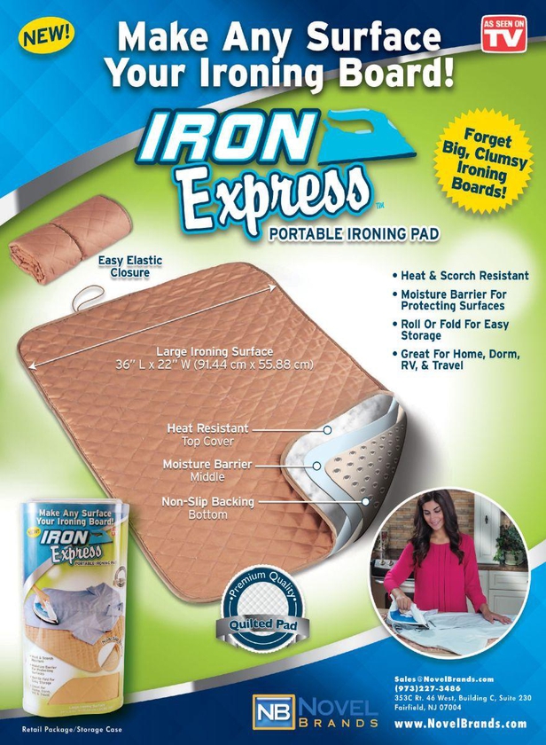 Iron Express the Portable Ironing Pad