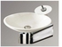 Wash Basin With Mixer And Stand Black