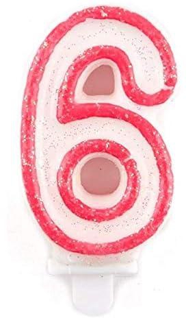 Birthday Candle, Number-6