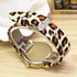 Women Watch - Leopard Wristwatch Novelty Cute Watch Cartoon Lovely Kawaii Watch Pu Leather Strap Watch Quartz Watch