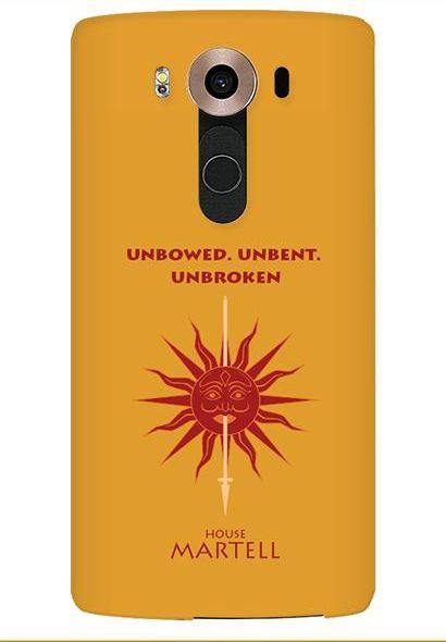 Stylizedd LG V10 Premium Slim Snap case cover Matte Finish - GOT House Martell