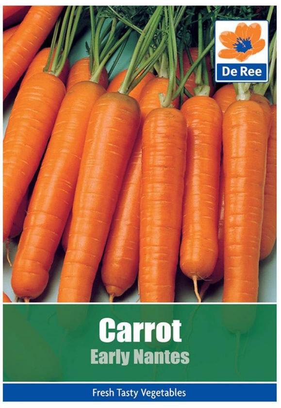 De Ree Carrot Early Nantes Seeds