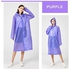 RUISHYY Rain Ponchos for Adults 2-5 Pack, Reusable EVA Rain Coats for Women Men Waterproof Long Rain Jackets with Hood