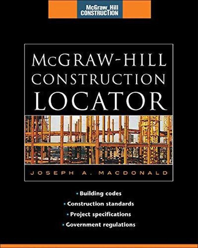 Mcgraw Hill Mcgraw-Hill Construction Locator ,Ed. :1