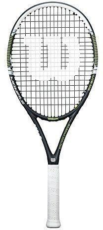 Wilson's Monfils Lite 105 Tennis Racket - Black, 3 Grip