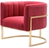 SFS20 Dining Chair-Red&Gold