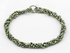 Olive Green Pearl Twistted Necklace [X1874]