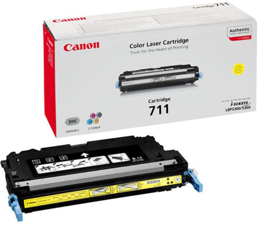 Canon 711 Yellow Toner Cartridge