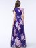 b'Floral Maxi Dress Plus Size Women Dress'