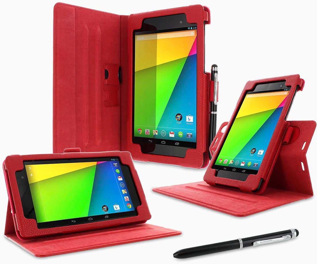 rooCASE Dual View Folio Case Cover Stand for Google Nexus 7 FHD 2013 (2nd Generation)