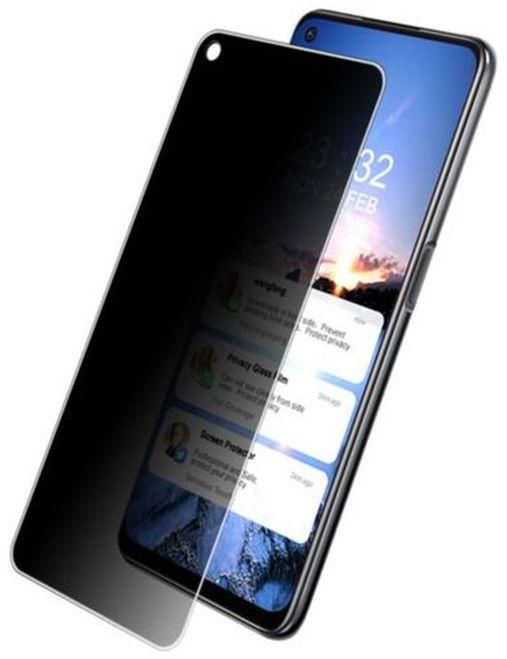 Privacy Screen Protector Full Curve For Oppo A54 - 0 - Black