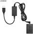 Andoer 5V USB To LP-E17 Dummy Battery Pack Coupler Adapter