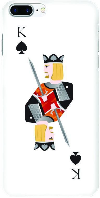 Stylizedd Apple iPhone 7 Plus Slim Snap case cover Matte Finish - King of Spades