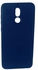 Huawei Mate 10 Lite Back Cover - Silicone Rubber Finish Blue