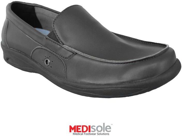 Medisole Shoes Morocco Comfort Loafers - 7 Sizes (Black - Dark Brown)