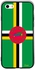 غطاء حماية لهاتف أبل آيفون SE علم دولة دومينيكا