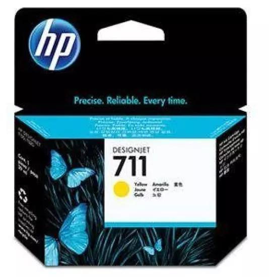 HP no 711 - yellow ink cartridgee132A | Gear-up.me