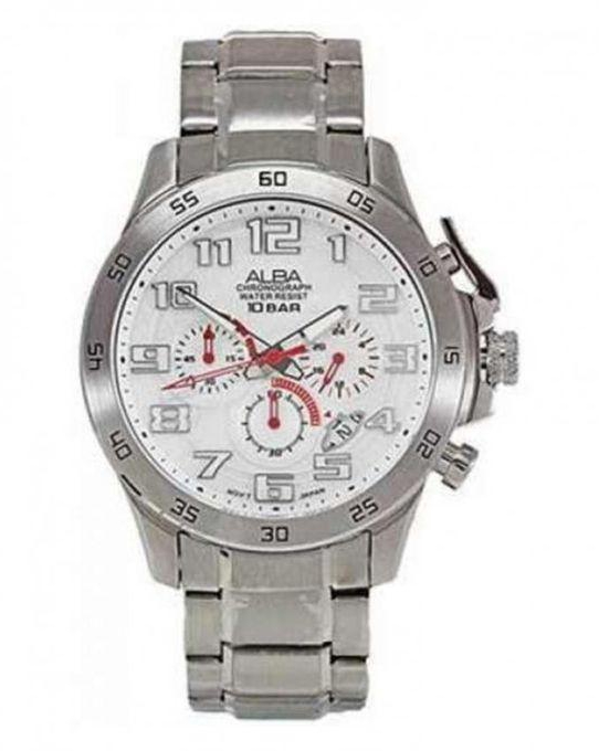 ALBA AT3663X1 Stainless Steel Watch – Silver
