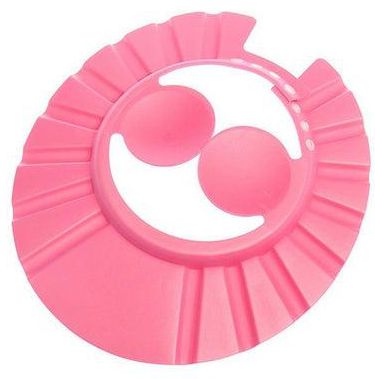 Adjustable Protective Eyes And Ears PVC Shower Bath Cap