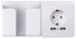 Socket Dual USB Port socket Wall Charger Adapter Charging 2A Wall Charger Adapter Power Outlet white pop sockets