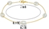 Vera Perla Women's 10K Gold White Pearl Bracelet