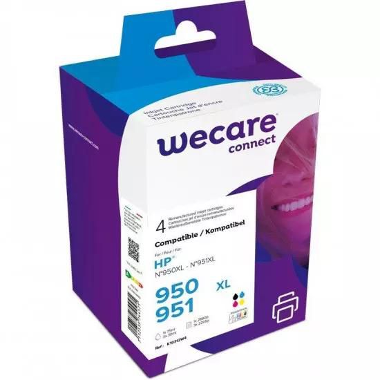 WECARE ARMOR ink set compatible with HP C2P43AE, CMYK/HC