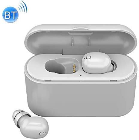 Air smart headphones Bluetooth earphone Z3X Bluetooth 5.0 Wireless Bluetooth Earphone With Charging Box, Support HD Call & Mobile Phone Display Battery & Power Bank(Black) (Color : White)