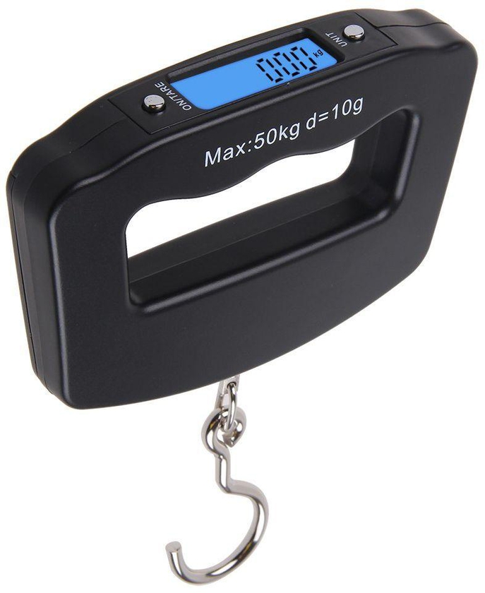 50kg-10g Mini Weighing Hanging Luggage Digital Scale 2pcs set