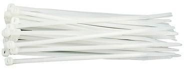 100-Piece Cable Ties 430x4.8mm White 73887