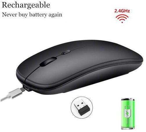 Rechargeable Wireless Mouse 2.4GHz Ultra Slim.