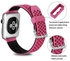 Honeycomb Replacement Strap For Apple Watch Series 6/SE/5/4 40mm And 3/2/1 38mm Pink/Black