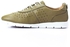 Darkwood Genuine Leather Lace Up Sneaker - Olive