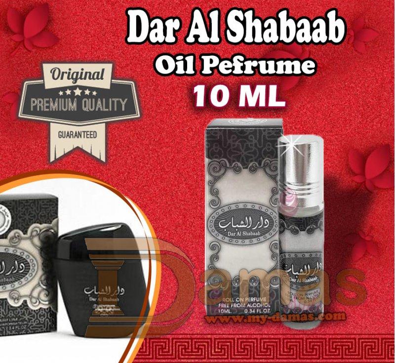 My Damas Dar Al Shabaab Oud Perfume Oil for Men Oil Roll - 10ml