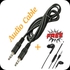 3.5mm Auxiliary Stereo Audio Cable 1.5m + Free Earphone