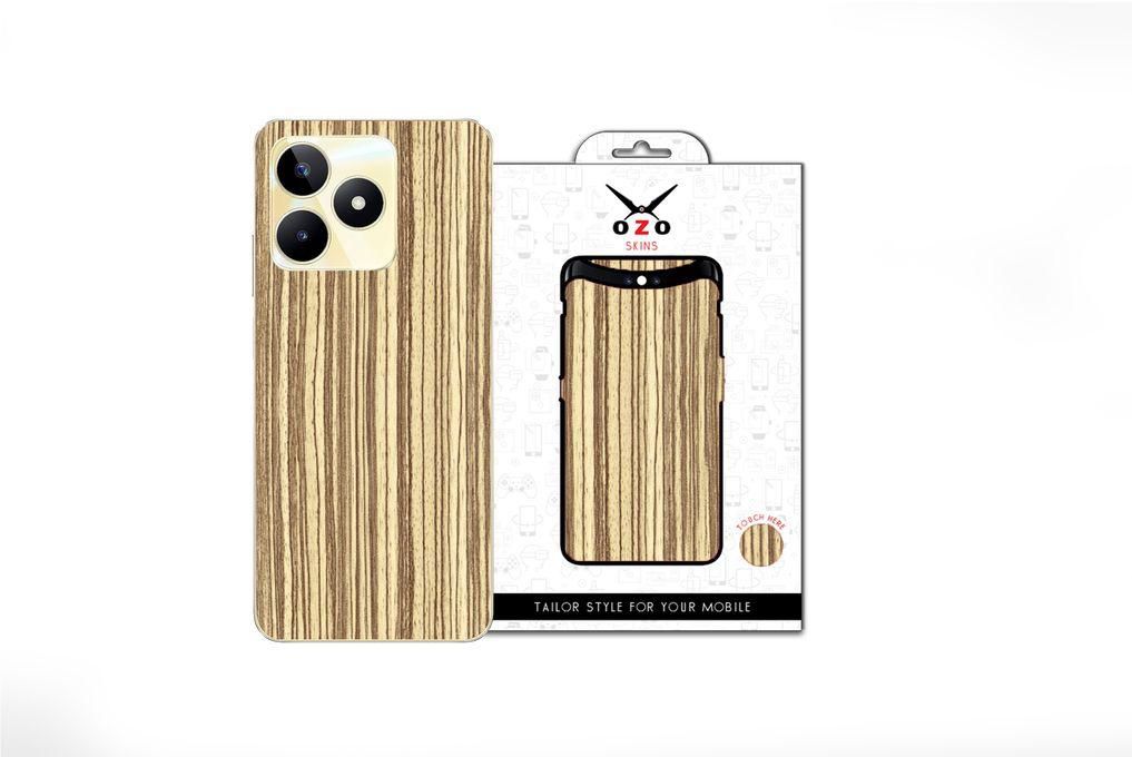 OZO Skins Ozo 2 Mobile Phone Cases OZO Skins Australian OAK wood (SE154AOW) For realme c53 1 Piece