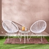 Cape 3-Piece Outdoor Chair and Table Set